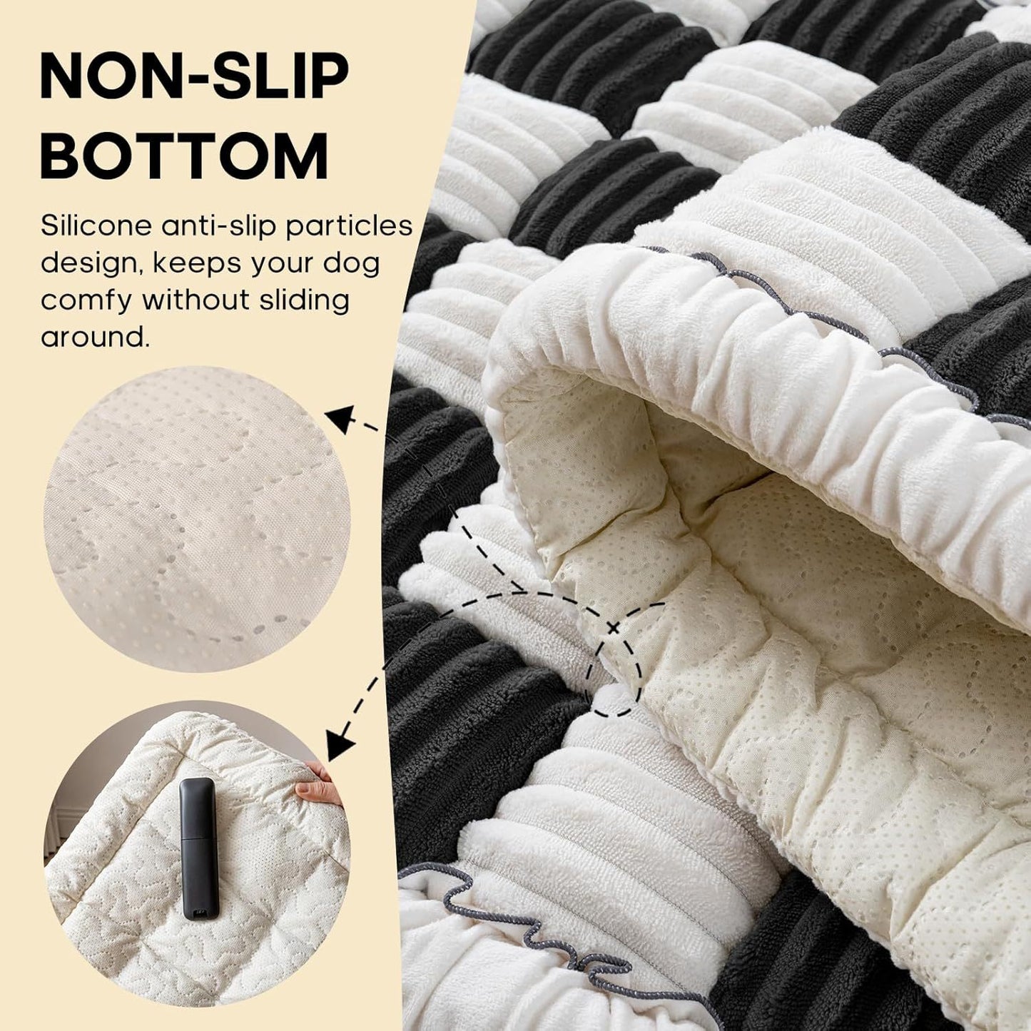 FurMuse Cozy Car Cushion with plush, soft fur cover, designed for comfortable car seating and interior decoration.
