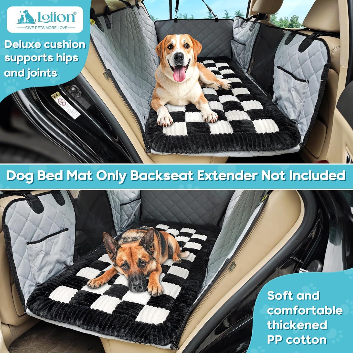 FurMuse Cozy Car Cushion with plush fur cover, designed for car seats and interior comfort.
